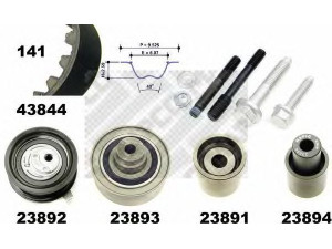 MAPCO 23844 paskirstymo diržo komplektas 
 Techninės priežiūros dalys -> Papildomas remontas
038 198 119 D, 038 198 119 E, 038 198 119 D