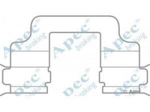 APEC braking KIT1056 priedų komplektas, stabdžių trinkelė 
 Stabdžių sistema -> Būgninis stabdys -> Dalys/priedai