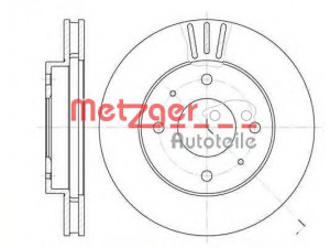 METZGER 6394.11 stabdžių diskas 
 Dviratė transporto priemonės -> Stabdžių sistema -> Stabdžių diskai / priedai
30872319, 30872926, 308729268, MB407639