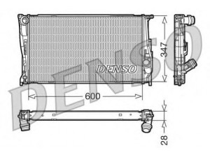 DENSO DRM05111 radiatorius, variklio aušinimas 
 Aušinimo sistema -> Radiatorius/alyvos aušintuvas -> Radiatorius/dalys
17117788903, 17117790297, 7788903