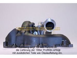 SCHLÜTTER TURBOLADER 166-00286EOL kompresorius, įkrovimo sistema 
 Išmetimo sistema -> Turbokompresorius