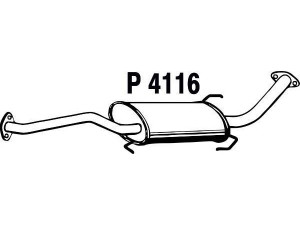 FENNO P4116 vidurinis duslintuvas
20110-VC000