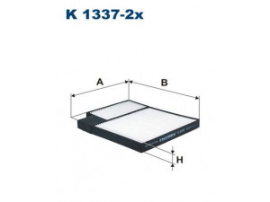 FILTRON K1337-2x filtras, salono oras 
 Techninės priežiūros dalys -> Techninės priežiūros intervalai
971331H500