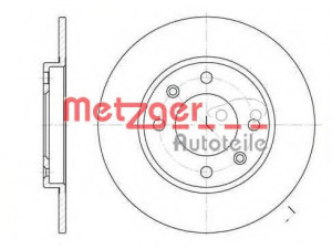 METZGER 6128.00 stabdžių diskas 
 Dviratė transporto priemonės -> Stabdžių sistema -> Stabdžių diskai / priedai
169115, 424699, 4246G3, 4246G6