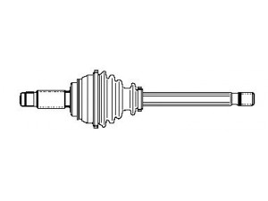 FARCOM 121077 kardaninis velenas 
 Ratų pavara -> Kardaninis velenas
A100L30497, FRC2931