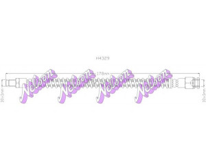 Brovex-Nelson H4329 stabdžių žarnelė 
 Stabdžių sistema -> Stabdžių žarnelės
480652, 480669, 480652, 480669
