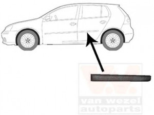 VAN WEZEL 5894405 apdailos/apsauginės juostelė, durelės 
 Kėbulas -> Apdaila/apsauga/dekoratyvinės juostelės/emblemos -> Apdailos/apsauginės juostelės
1K48537539B9