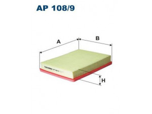 FILTRON AP108/9 oro filtras 
 Techninės priežiūros dalys -> Techninės priežiūros intervalai
281132G000