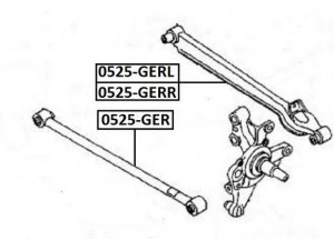 ASVA 0525-GERR vikšro valdymo svirtis 
 Ašies montavimas/vairavimo mechanizmas/ratai -> Valdymo svirtis/pasukamosios svirties sujungimas -> Vairo trauklės (valdymo svirtis, išilginis balansyras, diago
GA2A-28-600A, GC5J-28-600