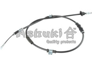 ASHUKI HRK12356 trosas, stovėjimo stabdys 
 Stabdžių sistema -> Valdymo svirtys/trosai
47560-SX0-003, 47560-SX0-A01