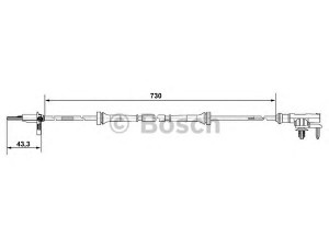 BOSCH 0 265 007 637 jutiklis, rato greitis 
 Elektros įranga -> Jutikliai
454 542 05 18, A 454 542 05 18