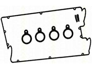 TRISCAN 515-4235 tarpiklių komplektas, svirties gaubtas 
 Variklis -> Cilindrų galvutė/dalys -> Svirties dangtelis/tarpiklis
MD186784
