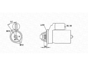 MAGNETI MARELLI 943251443010 starteris 
 Elektros įranga -> Starterio sistema -> Starteris
003151200180, 0031512001, 003151200180