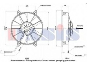 AKS DASIS 870313N pūtiklis, oro kondicionierius