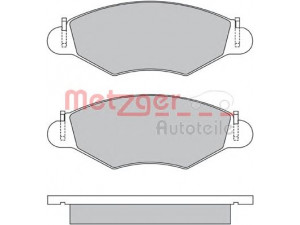 METZGER 1170059 stabdžių trinkelių rinkinys, diskinis stabdys 
 Techninės priežiūros dalys -> Papildomas remontas
4252.28, 4252.12, 4252.28, 4253.02