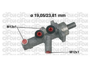 CIFAM 202-625 pagrindinis cilindras, stabdžiai 
 Stabdžių sistema -> Pagrindinis stabdžių cilindras
005 430 84 01