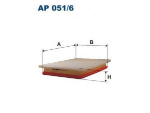 FILTRON AP051/6 oro filtras 
 Techninės priežiūros dalys -> Techninės priežiūros intervalai
5834040, 5834279, 93183389, 93192882