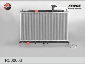 FENOX RC00063 radiatorius, variklio aušinimas 
 Aušinimo sistema -> Radiatorius/alyvos aušintuvas -> Radiatorius/dalys
253101G200, 253101G000, 253101G001