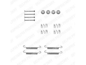 DELPHI LY1289 priedų komplektas, stovėjimo stabdžių trinkelės 
 Stabdžių sistema -> Rankinis stabdys