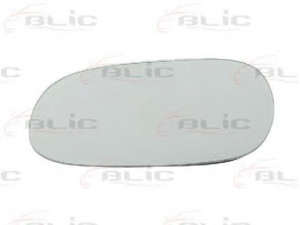 BLIC 6102-02-1026P veidrodėlio stiklas, išorinis veidrodėlis 
 Kėbulas -> Keleivių kabina -> Veidrodėlis