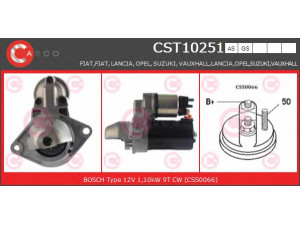 CASCO CST10251AS starteris 
 Elektros įranga -> Starterio sistema -> Starteris
55217673, 55353257, 553532570, 55353237