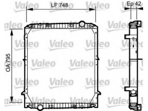 VALEO 733486 radiatorius, variklio aušinimas 
 Aušinimo sistema -> Radiatorius/alyvos aušintuvas -> Radiatorius/dalys
42536979