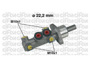 CIFAM 202-390 pagrindinis cilindras, stabdžiai 
 Stabdžių sistema -> Pagrindinis stabdžių cilindras
77 01 206 231