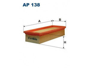 FILTRON AP138 oro filtras 
 Techninės priežiūros dalys -> Techninės priežiūros intervalai
PHE10012, GFE1141, GFE2483, PHE000120