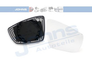 JOHNS 95 27 38-81 veidrodėlio stiklas, išorinis veidrodėlis 
 Kėbulas -> Keleivių kabina -> Veidrodėlis
6R0 857 522A