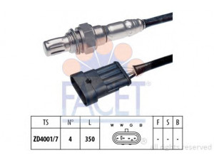 FACET 10.7213 lambda jutiklis 
 Išmetimo sistema -> Jutiklis/zondas
46545432, 55218148, 55236778