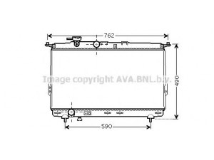 AVA QUALITY COOLING HY2106 radiatorius, variklio aušinimas 
 Aušinimo sistema -> Radiatorius/alyvos aušintuvas -> Radiatorius/dalys
2531038001, 2531038001