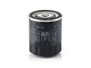 MANN-FILTER WK 716 kuro filtras 
 Techninės priežiūros dalys -> Papildomas remontas
5008 874, 5014 353, 000 092 9001