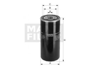 MANN-FILTER WD 940/2 filtras, hidraulinė sistema
82430832, 00.05070-5704, 81.33118-0007