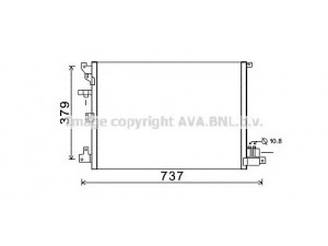 AVA QUALITY COOLING VO5152 kondensatorius, oro kondicionierius 
 Oro kondicionavimas -> Kondensatorius
30648955, 30781280