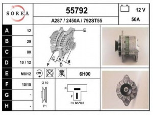 EAI 55792 kintamosios srovės generatorius
AG2050N14, AG2050N21, AG2050N24