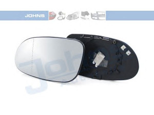 JOHNS 50 51 37-80 veidrodėlio stiklas, išorinis veidrodėlis 
 Kėbulas -> Keleivių kabina -> Veidrodėlis
170 810 0121, 208 810 0921, B6 6 81 8421