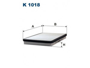 FILTRON K1018 filtras, salono oras 
 Techninės priežiūros dalys -> Techninės priežiūros intervalai
644793, CAF10, ELR7026