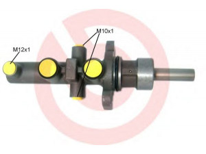 BREMBO M 06 020 pagrindinis cilindras, stabdžiai 
 Stabdžių sistema -> Pagrindinis stabdžių cilindras
34311161873, 34311163406, 34316764190