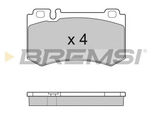 BREMSI BP3164 stabdžių trinkelių rinkinys, diskinis stabdys 
 Techninės priežiūros dalys -> Papildomas remontas
0004230430, 0034206220, 0034209420