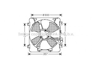 AVA QUALITY COOLING HD7527 ventiliatorius, radiatoriaus 
 Aušinimo sistema -> Oro aušinimas
38611P8CA01, 80151S04003, 80161S04000