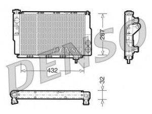 DENSO DRM23040 radiatorius, variklio aušinimas 
 Aušinimo sistema -> Radiatorius/alyvos aušintuvas -> Radiatorius/dalys
7700656045