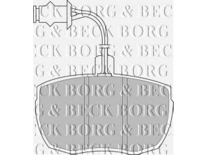 BORG & BECK BBP1481 stabdžių trinkelių rinkinys, diskinis stabdys 
 Techninės priežiūros dalys -> Papildomas remontas
7963999, 6150948, 6567001, 89VB2K021BA