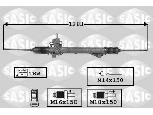 SASIC 7006093 vairo pavara 
 Vairavimas -> Vairo pavara/siurblys
400126, 1315183080, 1315183080