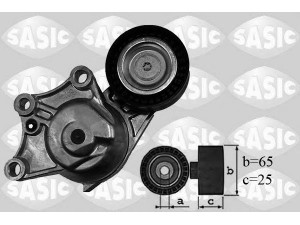 SASIC 1620081 diržo įtempiklis, V formos rumbuotas diržas 
 Diržinė pavara -> V formos rumbuotas diržas/komplektas -> Dirželio įtempiklis (įtempimo blokas)
1611426180, 5751K4, 1611426180