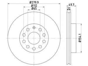 TEXTAR 92120705 stabdžių diskas 
 Dviratė transporto priemonės -> Stabdžių sistema -> Stabdžių diskai / priedai
1K0615301AC, 1K0615301AK, 1K0615301S