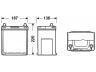 EXIDE EA386 starterio akumuliatorius; starterio akumuliatorius 
 Elektros įranga -> Akumuliatorius
31500SMGE021M2, 01579A109K, 01579A109K