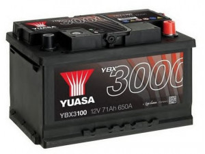 YUASA YBX3100 starterio akumuliatorius 
 Elektros įranga -> Akumuliatorius