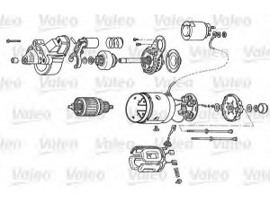 VALEO D8R28 starteris