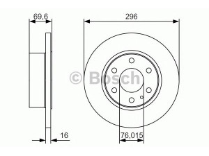 BOSCH 0 986 479 A51 stabdžių diskas 
 Dviratė transporto priemonės -> Stabdžių sistema -> Stabdžių diskai / priedai
2996028