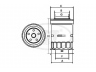 SCT Germany ST 306 kuro filtras 
 Techninės priežiūros dalys -> Papildomas remontas
2330364010, J23303-64010, 186100-5420